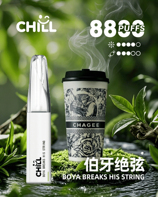 2026CHILL拋棄式8800口一次性電子煙|8ml大容量×長效口感×可充電|熱門爆款限時活動買6支送1支:圖片 6