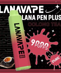 LANA Pen Plus 9000口發光一次性拋棄式電子煙烏龍茶口味開箱,小七電子煙現貨供應,還原炭焙冷萃茶韻搭配Mesh網芯與650mAh可充電式Type-C,無糖感去膩大口數潮流口糧指南